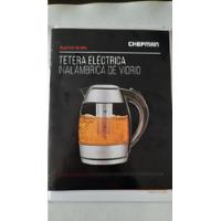 Tetera Eléctrica Inhalambrica Vidrio Marca Chefman 1.8l, usado segunda mano  Colombia 