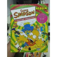 Álbum Super Simpson - Springfield 2 - 81 Laminas Pegadas segunda mano  Colombia 