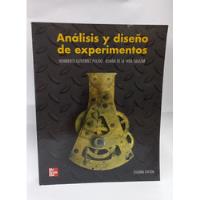 Libro Analisis Y Diseño De Experimentos segunda mano  Colombia 