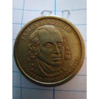 Moneda De 1 Dólar Conmemorativa James Madison , usado segunda mano  Colombia 