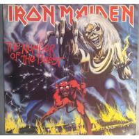 Lp Vinilo Iron Maiden The Number Of The Beast Uk 1982 segunda mano  Colombia 