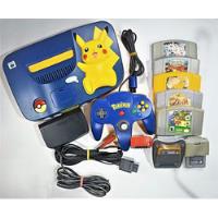 Consola Nintendo 64 Pokemon Special Edition ( N64 Pikachu ) segunda mano  Colombia 