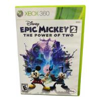 Epik Mickey 2 The Power Of Two Xbox 360 Segunda Mano 10/10, usado segunda mano  Colombia 