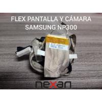 Flex De Pantalla Y Cámara, Portátil, Samsung Np300 segunda mano  Colombia 