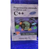 Libro Programación Orientada A Objetos Con C++. 2 Edición  segunda mano  Colombia 