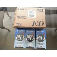 Vhs Caja Videocassette Sony, usado segunda mano  Colombia 