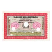 Usado, Banco De La República Certificados Abono Tributario 1975 segunda mano  Colombia 
