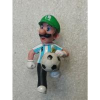 Figura Juguete Luigi Nintendo Jugador Fútbol Argentina, usado segunda mano  Colombia 