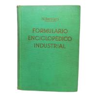 Formulario Enciclopédico Industrial - N Barbieri - Hoepli segunda mano  Colombia 