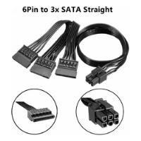 Cable De Corriente Sata X3 Para Fuente Modular Evga Gq, usado segunda mano  Colombia 