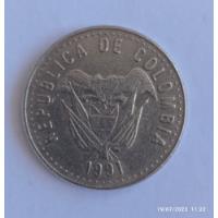 1 Moneda De 50 Centavos Colombia 1991 Año De La Reforma Cons segunda mano  Colombia 