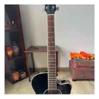 Usado, Guitarra Electroacústica Yamaha Apx600  - Negra Color Negro segunda mano  Colombia 