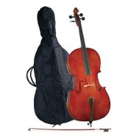 Violonchelo Chelo Cello 4/4 + Arco + Funda + Sordina + Base, usado segunda mano  Colombia 