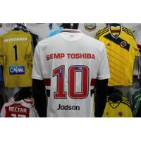 Camiseta Sao Paulo De Brasil 2012 #10 Jadson Talla M  segunda mano  Colombia 