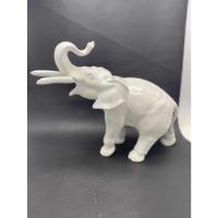 Escultura Elefante Porcelana Made In Checoslovaquia segunda mano  Colombia 