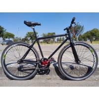 Usado, Bicicleta Fixie/libre Urbana Rin 700x32 Negra + Repuestos segunda mano  Colombia 