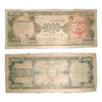 Billete 1000 Sucres Ecuador Antiguo Y Coleccionable, usado segunda mano  Colombia 