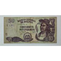 Usado, Billete 50 Bolivianos 2005 Bolivia Fine segunda mano  Colombia 