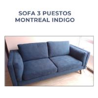 Sofa Montreal 3 Puestos Indigo Tugo, usado segunda mano  Colombia 