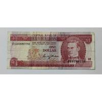 Billete 1 Dólar 1973 Barbados F-vf segunda mano  Colombia 