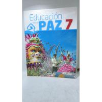 Usado, Educación Para La Paz - 7 - Santillana - Cartilla Escolar  segunda mano  Colombia 