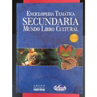 Enciclopedia Temática Secundaria Mundo Libro Cultural segunda mano  Colombia 