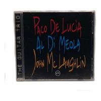 Cd Paco De Lucia / John Mclaughlin / Al Di Meola -  segunda mano  Colombia 