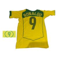 Camiseta Ronaldo Nazario Brasil El Fenomeno 04 Retro, usado segunda mano  Colombia 