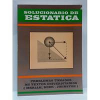 Libro Solucionario De Estatica, usado segunda mano  Colombia 
