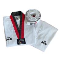 Uniforme Taekwondo Daedo Talla 110 Cm Con Cinturón, usado segunda mano  Colombia 