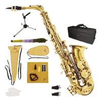 Saxofón Alto Mendini - Con Estuche, Soporte, 10 Cañas, Paños, usado segunda mano  Colombia 