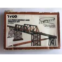 Tren Eléctrico Puente Con Soportes Para Vía Tyco 1/87 Ho H0 segunda mano  Colombia 