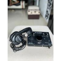 Interfaz M-audio Air 192|4 Negra Y Audífonos M-audio Hdh40 segunda mano  Colombia 