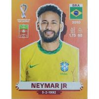 Usado, Figurita Lámina Ficha Neymar Jr Qatar 2022 segunda mano  Colombia 