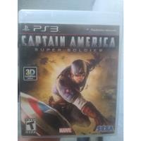 Captain América Playstation 3 Ps3 Físico Videojuego Capitán , usado segunda mano  Colombia 