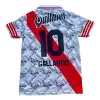 Camiseta River Plate 1995 1996 Quilmes Gallardo 10 Original, usado segunda mano  Colombia 