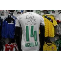 Camiseta Deportivo Cali 2018 #14 Aguilar Talla S  segunda mano  Colombia 