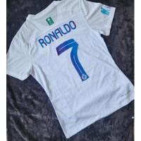 Camiseta Al Nassr Blanca 3ra Alternativa Ronaldo 7 segunda mano  Colombia 