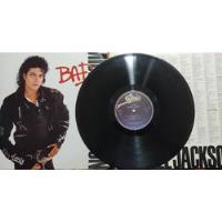 Lp Michael Jackson Album Bad 1987 segunda mano  Colombia 
