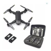 Drone Plegable Wifi Doble Camara Doble Bateria + Estuche, usado segunda mano  Colombia 