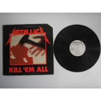 Usado, Lp Vinilo Metallica Kill Em All Megaforce Printed Usa 1983 segunda mano  Colombia 