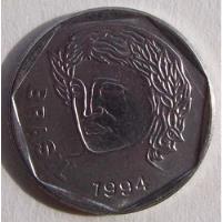 Moneda Brasil  25 Centavos   1994 , usado segunda mano  Colombia 