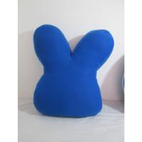Almohada Cojín Decorativo Suave Y Abrazable Conejo Azul, usado segunda mano  Colombia 