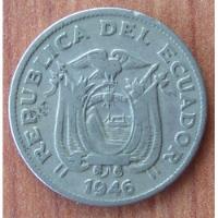 Usado, Moneda Ecuador  20  Centavos 1946 Vintage segunda mano  Colombia 