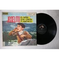 Vinyl Vinilo Lp Acetato Joselito El Niño Que Canta Flamenco segunda mano  Colombia 