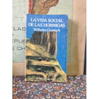 Usado, La Vida Social De Las Hormigas. Wilhelm Goetsch segunda mano  Colombia 