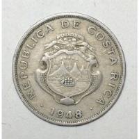 1948  Costa Rica  Moneda  50 Centimos Antigua, usado segunda mano  Colombia 