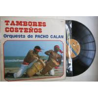 Vinyl Vinilo Lp Acetato Pacho  Galan Cumbia Tambores Costeño segunda mano  Colombia 