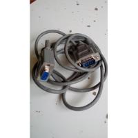 Cable Conector Serial Un Lado Macho Y Otro Hembra 2 Metros, usado segunda mano  Colombia 