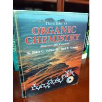 Libro Biología Quimica Organic Chemistry Vollhart Ingles segunda mano  Colombia 